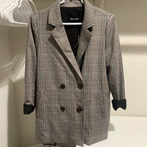 NWT Madewell Double-Breasted Caldwell Blazer
